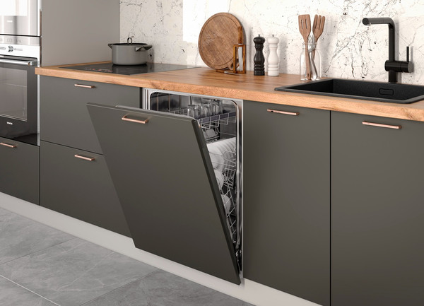 Изображение товара Шкаф навесной для кухни ДСВ П 800 Ройс (графит софт)