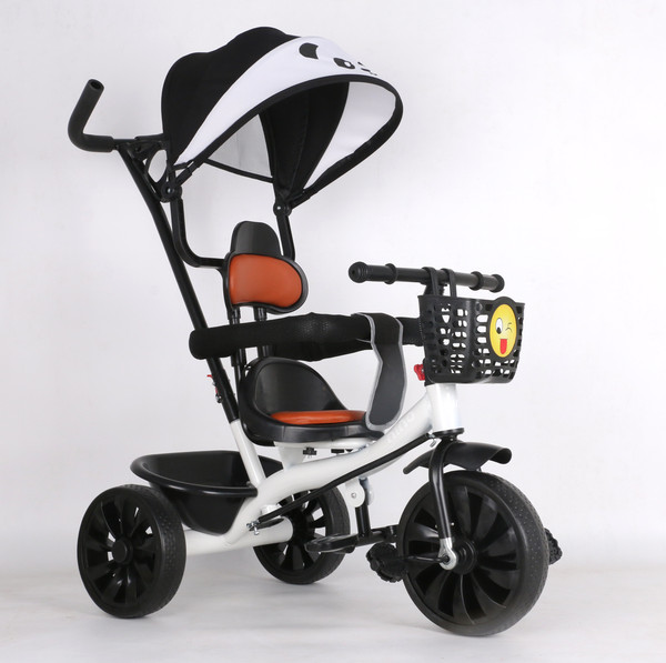Изображение товара Трехколесный велосипед с ручкой NINO 818 (белый)