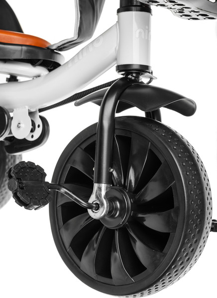 Изображение товара Трехколесный велосипед с ручкой NINO 818 (белый)