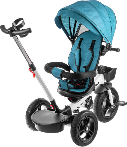 Изображение товара Трехколесный велосипед с ручкой NINO 6688 (зеленый)