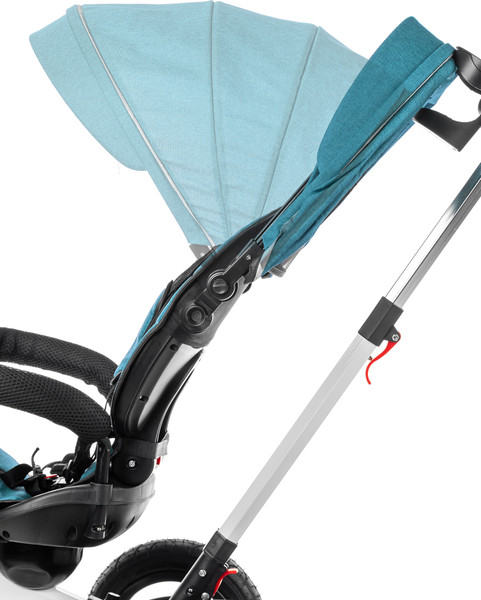 Изображение товара Трехколесный велосипед с ручкой NINO 6688 (зеленый)