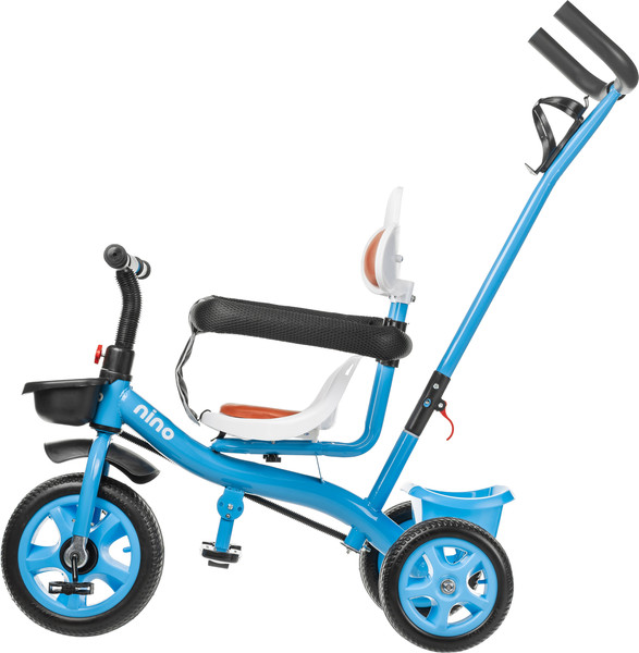 Изображение товара Трехколесный велосипед с ручкой NINO K98 (синий)