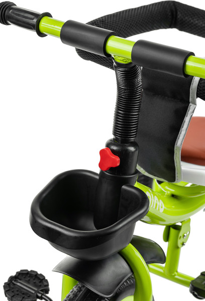 Изображение товара Трехколесный велосипед с ручкой NINO K98 (зеленый)