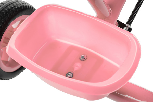 Изображение товара Трехколесный велосипед с ручкой NINO K98 (розовый)