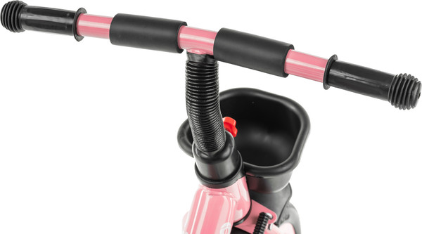 Изображение товара Трехколесный велосипед с ручкой NINO K98 (розовый)