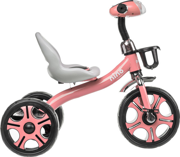 Изображение товара Трехколесный велосипед NINO 1028-1 (розовый)