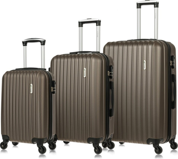 Изображение товара Чемодан на колесах L'case Krabi BCP-1202 (L, кофе)