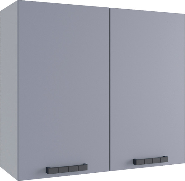 Изображение товара Шкаф навесной для кухни ДСВ П 800 Ройс (серый эмалит)