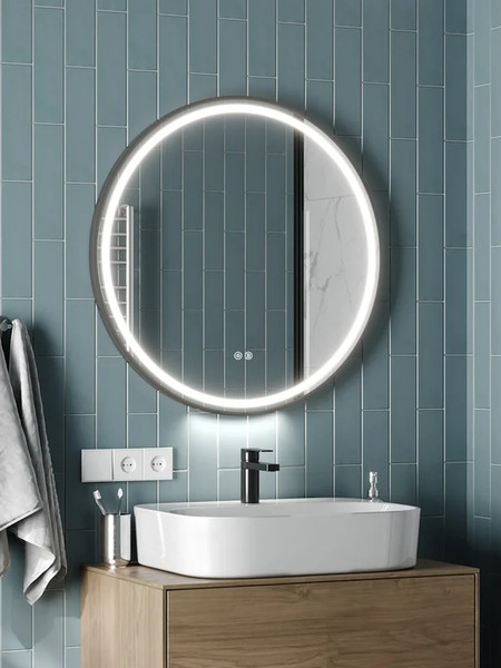 Изображение товара Зеркало Teymi Lina Supernova Black D80 / T20124