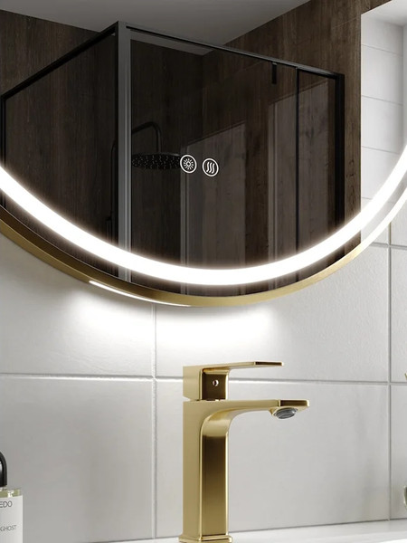 Изображение товара Зеркало Teymi Lina Supernova Gold D80 / T20123