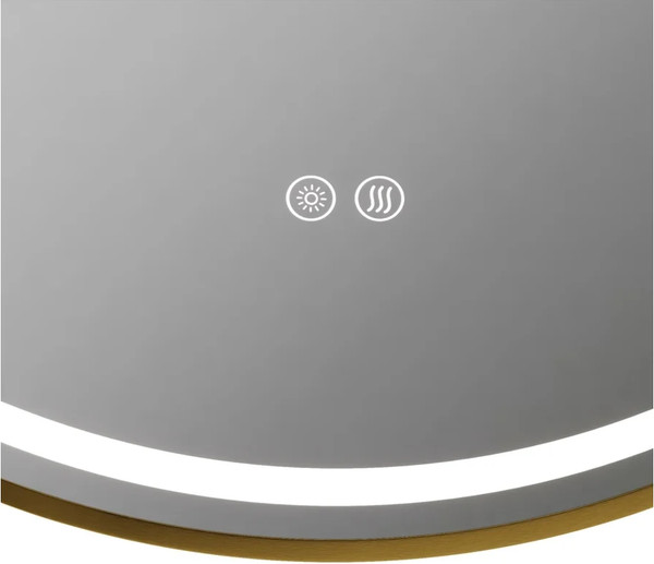 Изображение товара Зеркало Teymi Lina Supernova Gold D80 / T20123