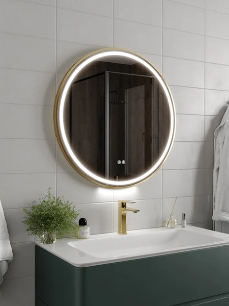 Изображение товара Зеркало Teymi Lina Supernova Gold D80 / T20123