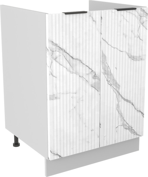 Изображение товара Шкаф под мойку ДСВ Монца СМ 600 (мрамор арктик)