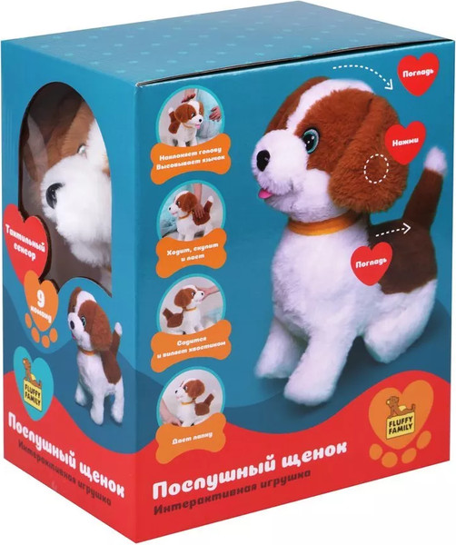 Изображение товара Интерактивная игрушка Fluffy Family Послушный щенок / 682263