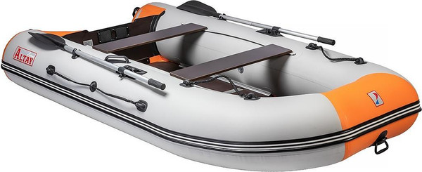 Изображение товара Надувная лодка Тонар Алтай 320L (оранжевый/белый)