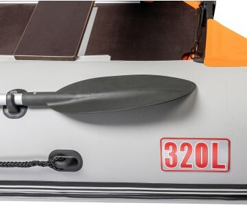 Изображение товара Надувная лодка Тонар Алтай 320L (оранжевый/белый)