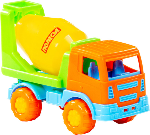 Изображение товара Бетоновоз игрушечный Полесье Тема / 61090 (оранжевый)