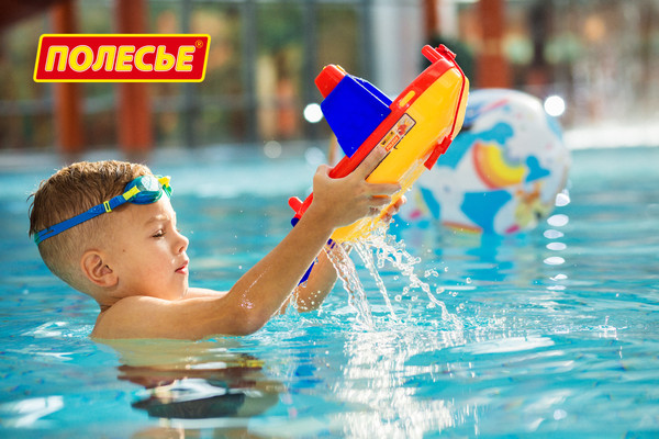 Изображение товара Катер игрушечный Полесье Паром Лагуна / 61182 (синий/голубой)