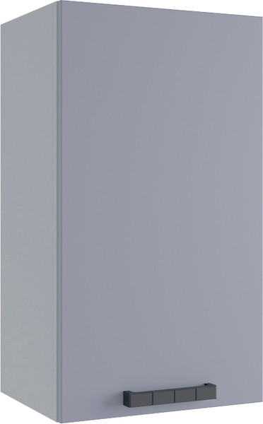 Изображение товара Шкаф навесной для кухни ДСВ Ройс П 400 (серый эмалит)