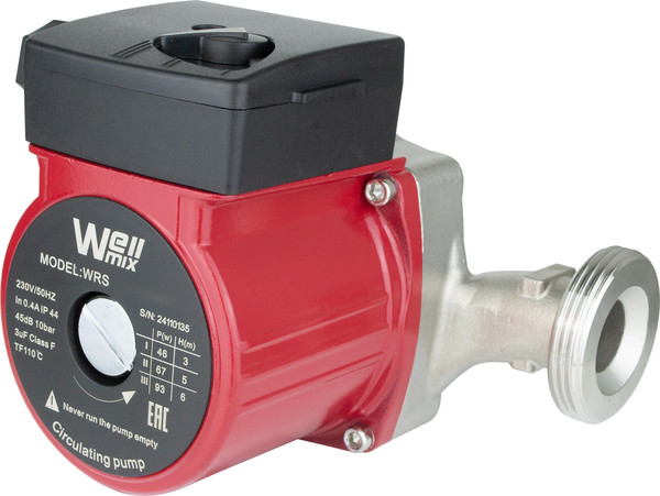 Изображение товара Циркуляционный насос Wellmix WRS 15/60 N / 17109982