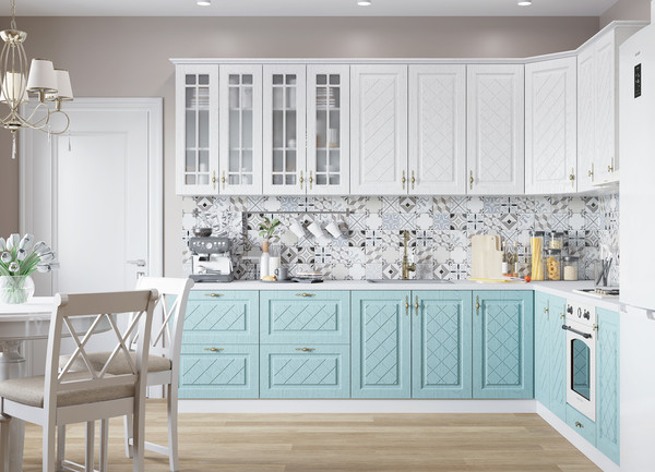 Изображение товара Шкаф навесной для кухни ДСВ Гранд П 500 (белый)