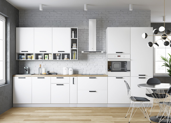 Изображение товара Шкаф навесной для кухни ДСВ Ройс П 500 (белый софт)