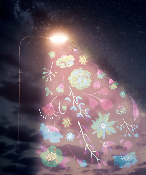 Изображение товара Тетрадь Listoff My Notes. Цветочный свет / ТПМН596143 (96л)