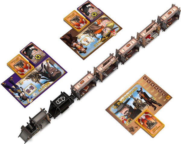 Изображение товара Дополнение к настольной игре Стиль Жизни Кольт экспресс. Курьеры и бронепоезд / УТ100030072