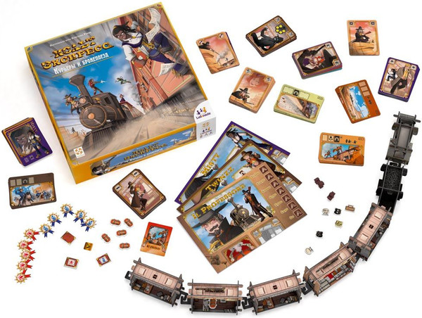 Изображение товара Дополнение к настольной игре Стиль Жизни Кольт экспресс. Курьеры и бронепоезд / УТ100030072