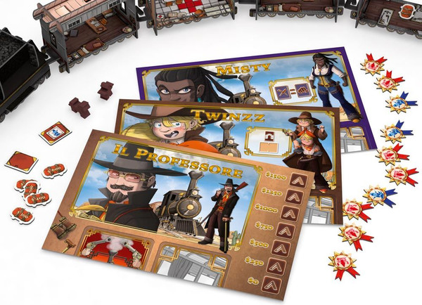 Изображение товара Дополнение к настольной игре Стиль Жизни Кольт экспресс. Курьеры и бронепоезд / УТ100030072