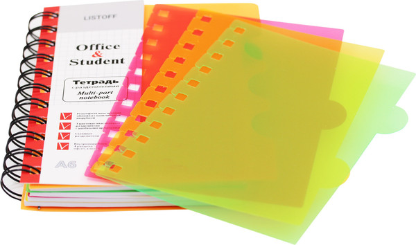 Изображение товара Тетрадь Listoff ТПР612084 (120л, апельсиновый)