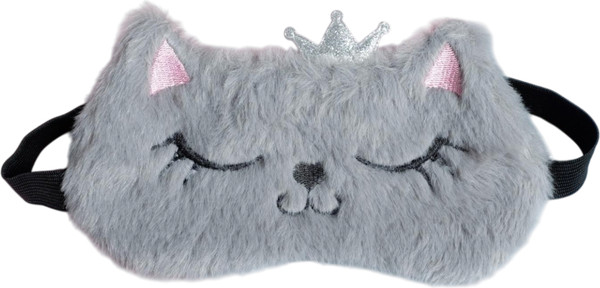 Изображение товара Маска для сна Svoboda Voli Кошечка / 4762435 (серый)