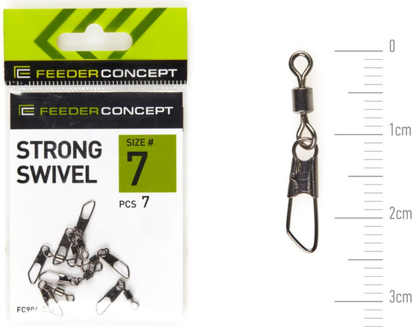 Изображение товара Набор вертлюгов рыболовных Feeder Concept FC906-007 (7шт)
