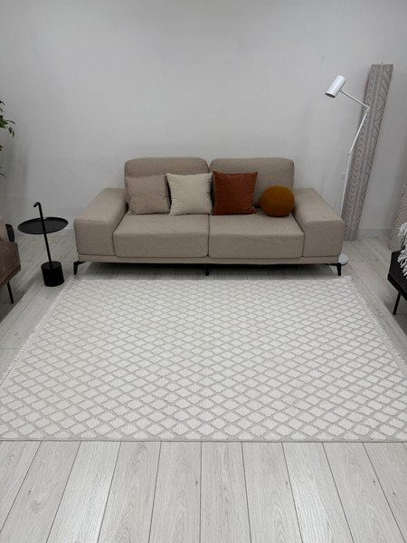 Изображение товара Ковер Radjab Carpet Поло Прямоугольник PL 246 / 12508RK (1.6x3, Cream)