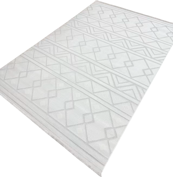 Изображение товара Ковер Radjab Carpet Моника Прямоугольник MC 450A / 12657RK (1.6x3, Cream)