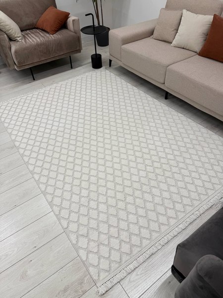Изображение товара Ковер Radjab Carpet Поло Прямоугольник PL 246 / 12488RK (1.6x2.3, Cream)