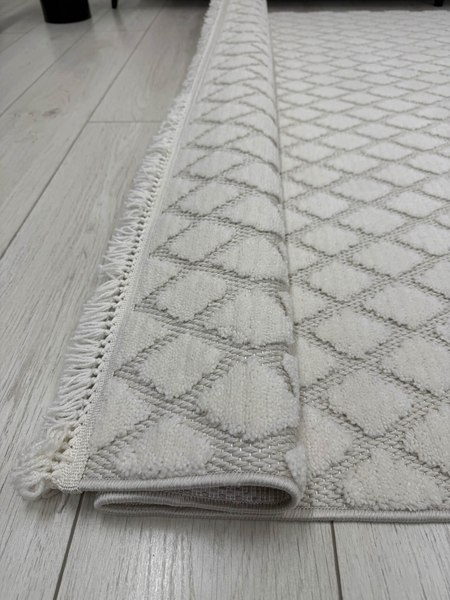 Изображение товара Ковер Radjab Carpet Поло Прямоугольник PL 246 / 12488RK (1.6x2.3, Cream)