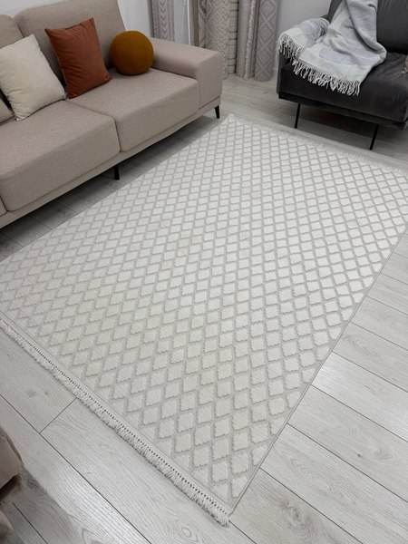 Изображение товара Ковер Radjab Carpet Поло Прямоугольник PL 246 / 12488RK (1.6x2.3, Cream)