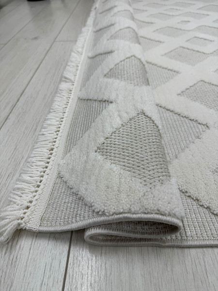 Изображение товара Ковер Radjab Carpet Поло Прямоугольник EN 261 / 12490RK (1.6x2.3, Cream)