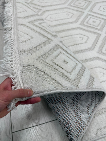 Изображение товара Ковер Radjab Carpet Поло Прямоугольник EN 262 / 12491RK (1.6x2.3, Cream)