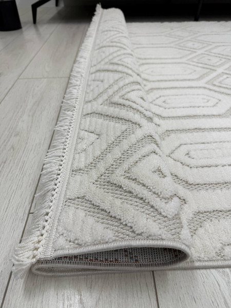 Изображение товара Ковер Radjab Carpet Поло Прямоугольник EN 262 / 12491RK (1.6x2.3, Cream)