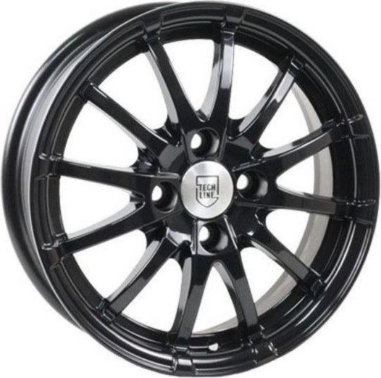 Изображение товара Литой диск TechLine 420 14x5.5" 4x98мм DIA 58.6мм ET 35мм BL