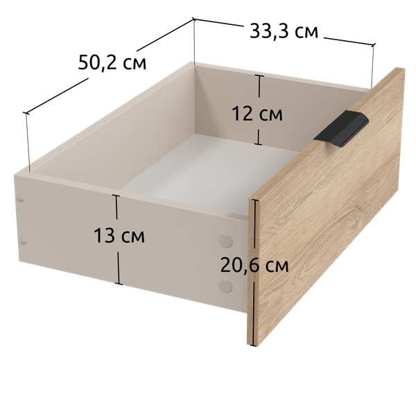 Изображение товара Комод Anrex Asti 6S (персидский жемчуг/мадура/амарок)