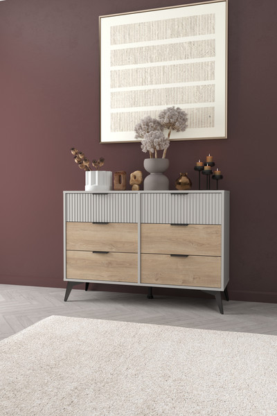 Изображение товара Комод Anrex Asti 6S (персидский жемчуг/мадура/амарок)