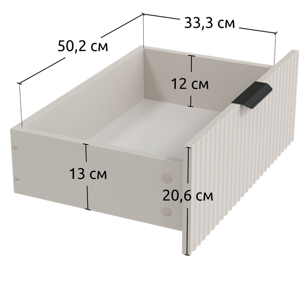 Изображение товара Тумба Anrex Asti 2D2S (персидский жемчуг/мадура/амарок)