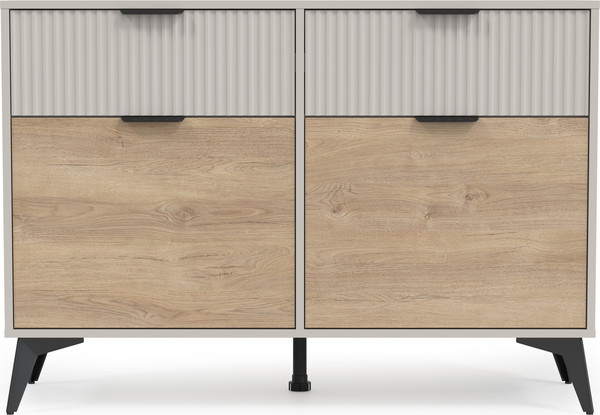 Изображение товара Тумба Anrex Asti 2D2S (персидский жемчуг/мадура/амарок)