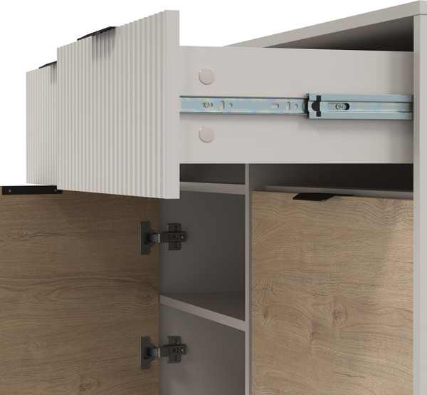 Изображение товара Тумба Anrex Asti 2D2S (персидский жемчуг/мадура/амарок)