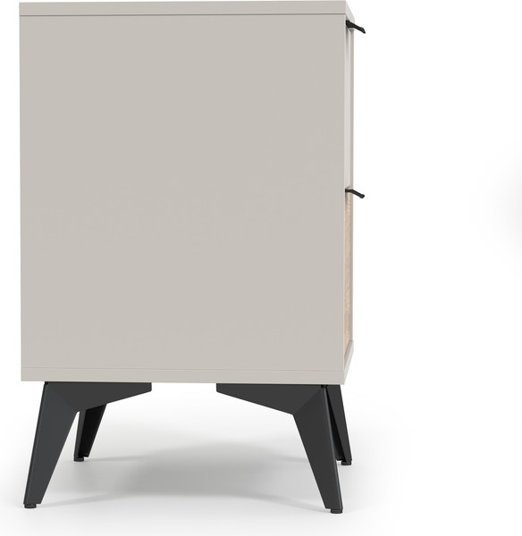 Изображение товара Прикроватная тумба Anrex Asti 2S (персидский жемчуг/мадура/амарок)