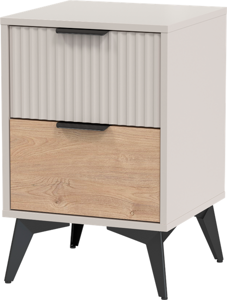 Изображение товара Прикроватная тумба Anrex Asti 2S (персидский жемчуг/мадура/амарок)