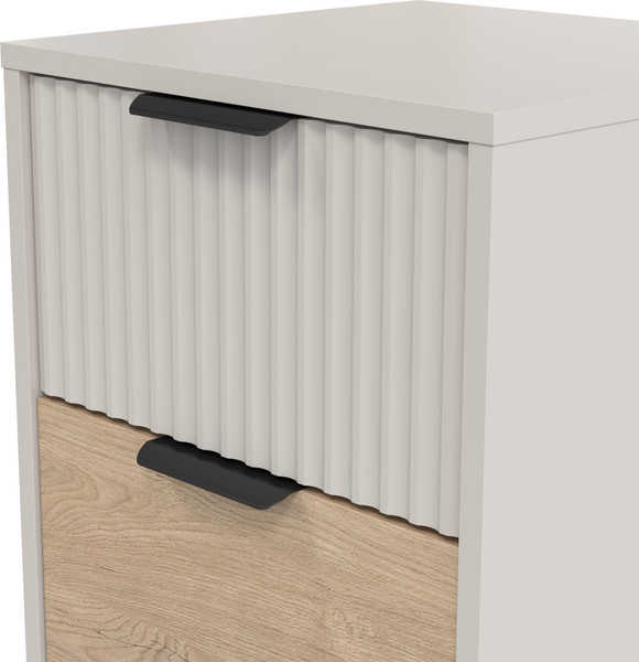 Изображение товара Прикроватная тумба Anrex Asti 2S (персидский жемчуг/мадура/амарок)